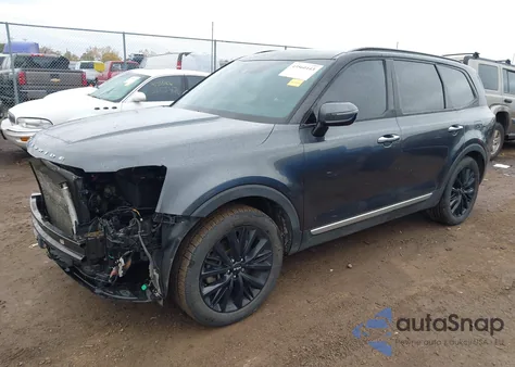 2022 Kia Telluride Sx z USA, uszkodzony, nr VIN 5XYP54HC9NG210457